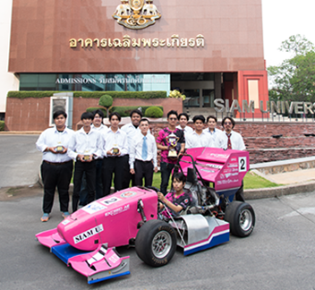 Winning second prize in 2022-2023 Auto Challenge Student Formula. 30 Universities Competitors of Thailand and Malaysia.